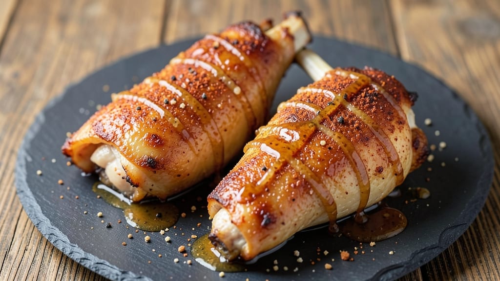 Air Fried Bone-In Chicken Thighs Recipe: Crispy Skin, Juicy Meat in 25 Minutes