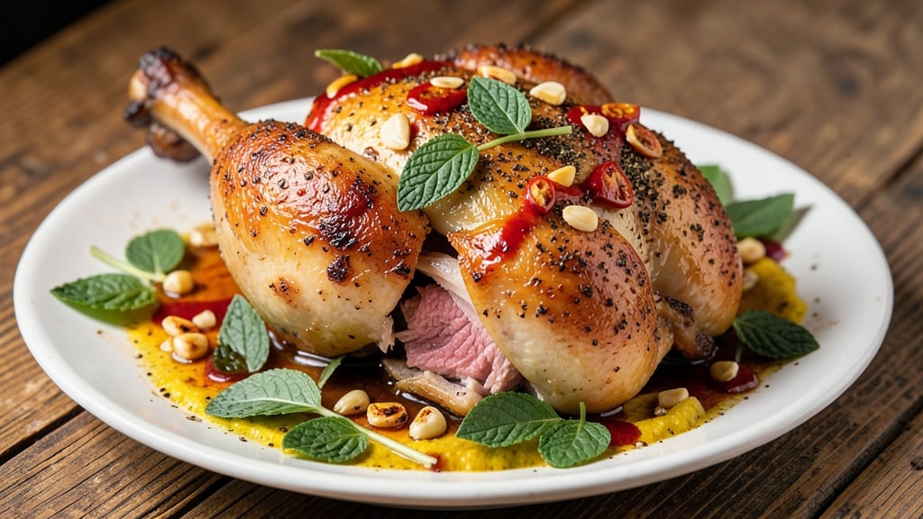 Authentic Peruvian Roasted Chicken Recipe: Za'Atar Crunch Meets Juicy Centers