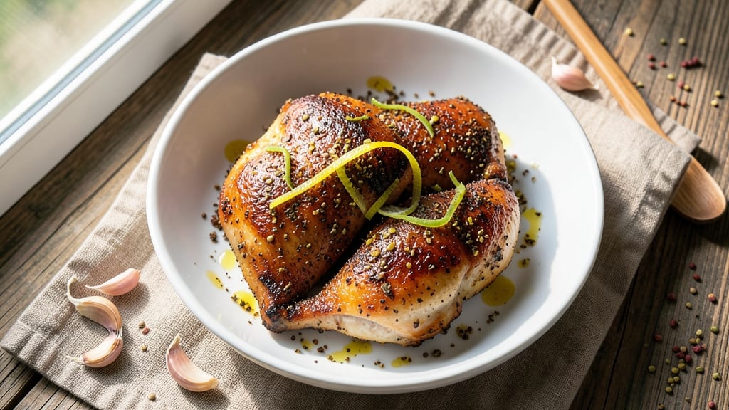 Air Fried Boneless Skinless Chicken Thighs Recipe: Juicy Interiors With Crispy Za'atar Crunch