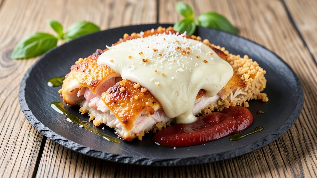 Baked Chicken Parmesan Recipe No Egg: Crispy Parmesan Crust With Foil-Sealed Juice Lock
