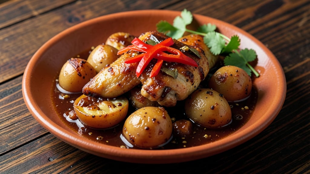 Authentic Filipino Chicken Adobo Recipe: Instant Pot's Savory Vinegar-Braised Magic