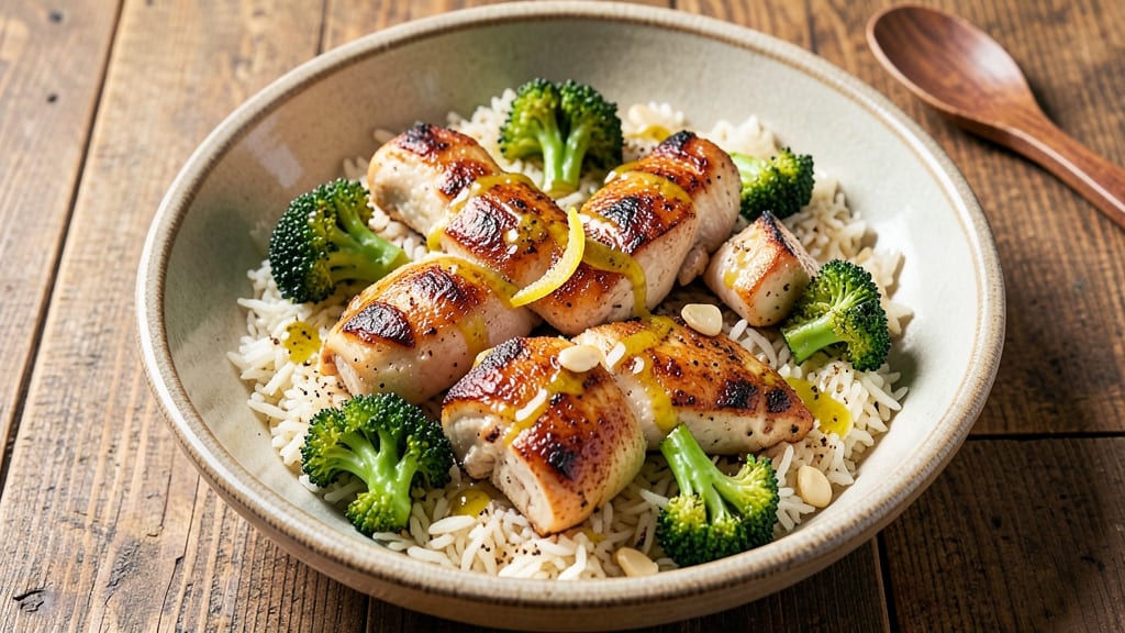Baked Chicken, Broccoli, and Rice Recipe: One-Pan Protein-Packed Dinner
