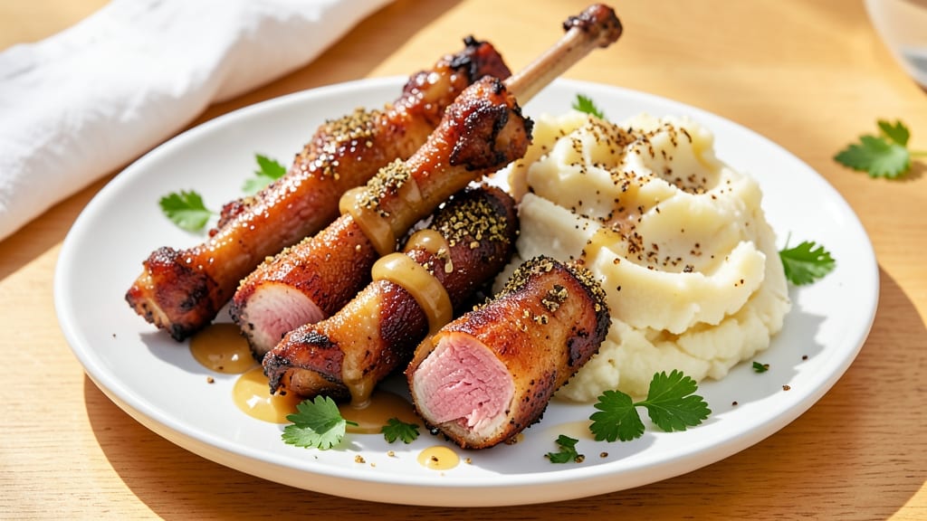 Baked Chicken Feet Recipe: Crispy Za’atar Crust Meets Buttery Dumpling Bites