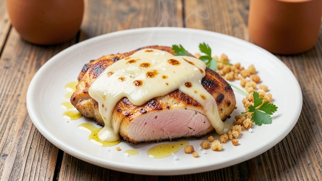 Baked Chicken Provolone Recipe: Melty Cheese Crust with Foil-Sealed Juiciness