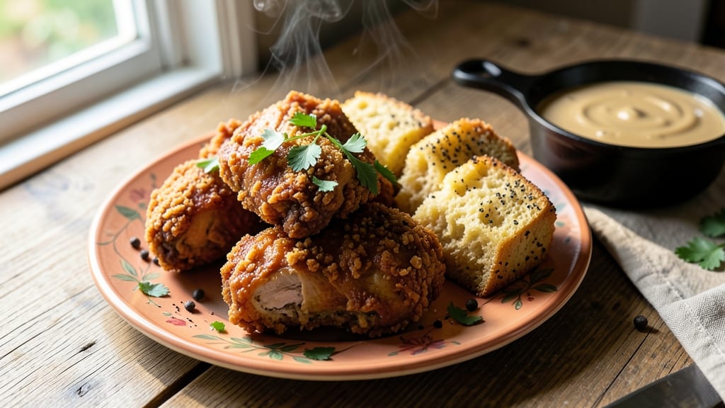 Authentic Southern Fried Chicken Recipe: Buttermilk Brine Magic for Triple-Crusted Crunch