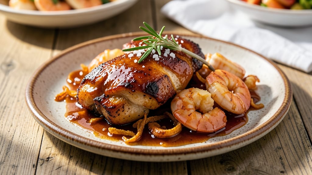 Applebee's Bourbon Chicken and Shrimp Copycat Recipe: Smoky-Sweet Glaze and Crispy Tortilla Crunch