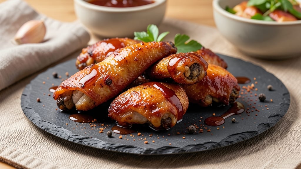 Baked Honey Barbecue Chicken Wings Recipe: Sticky-Sweet Glaze Meets Crispy Bite