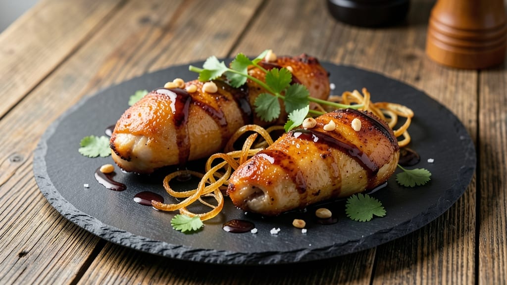 Air Fried Boneless Chicken Thighs Recipe: Honey-Garlic Glaze Locks in Flavor