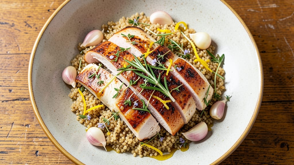 Baked Chicken And Quinoa Recipe: Herb-Infused One-Pan Protein Powerhouse