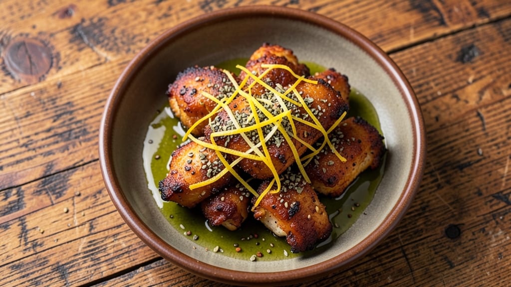Air Fried Chicken Gizzards Recipe: Za'atar-Crusted Crunch With Juicy Centers
