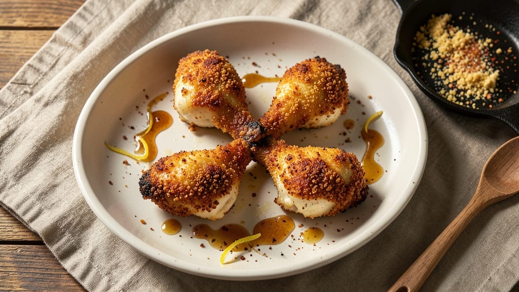 Baked Breaded Chicken Legs Recipe: Crispy-Crusted Juiciness Without Deep Frying