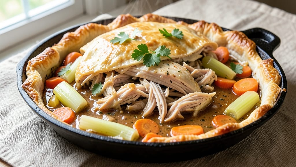 America's Test Kitchen Cast Iron Chicken Pot Pie Recipe: Dumpling-Crowned Crispness Without the Mess