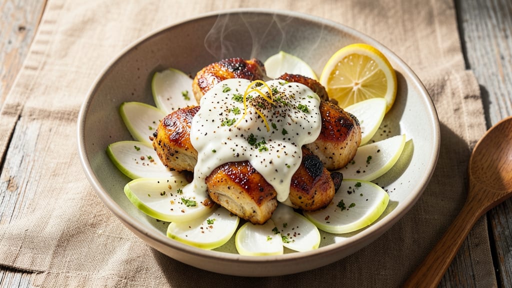 Banana Blossom Chicken Recipe: Crispy Za'atar Crust with Foil-Sealed Juice Lock