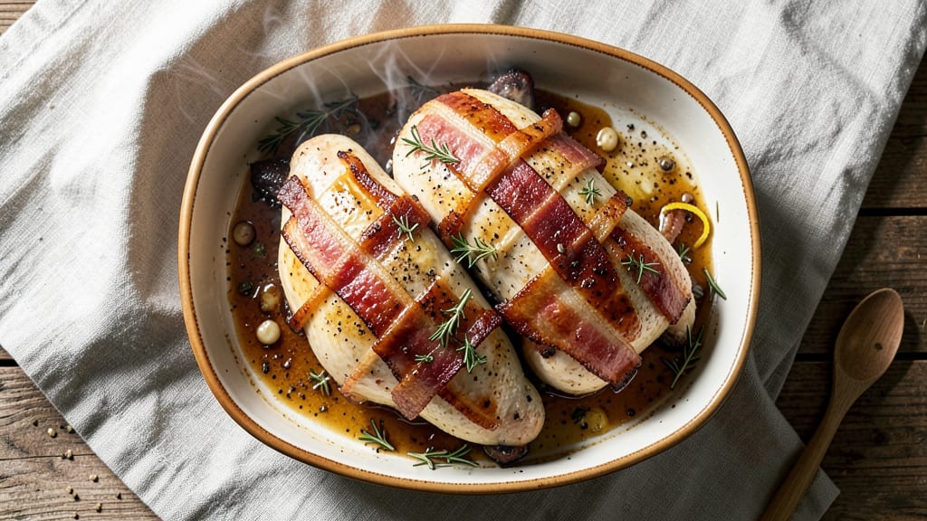 Bacon Wrapped Chicken Recipe Baked: Crispy Edges and Juicy Centers in One Dish