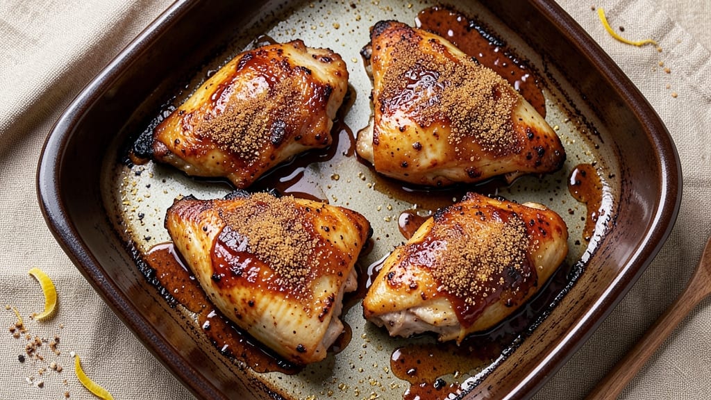 Baked Barbecue Chicken Quarters Recipe: Crispy Crust, Juicy Centers, Foil-Sealed Magic