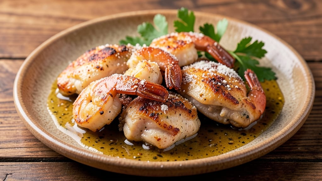 Applebee's Sizzling Chicken and Shrimp Recipe: Crispy-Crusted Duo with Foil-Sealed Juice Lock