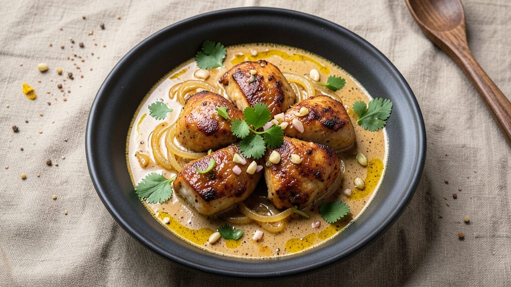 American Chicken Curry Recipe: Spiced Coconut Cream Velvety in One Pot