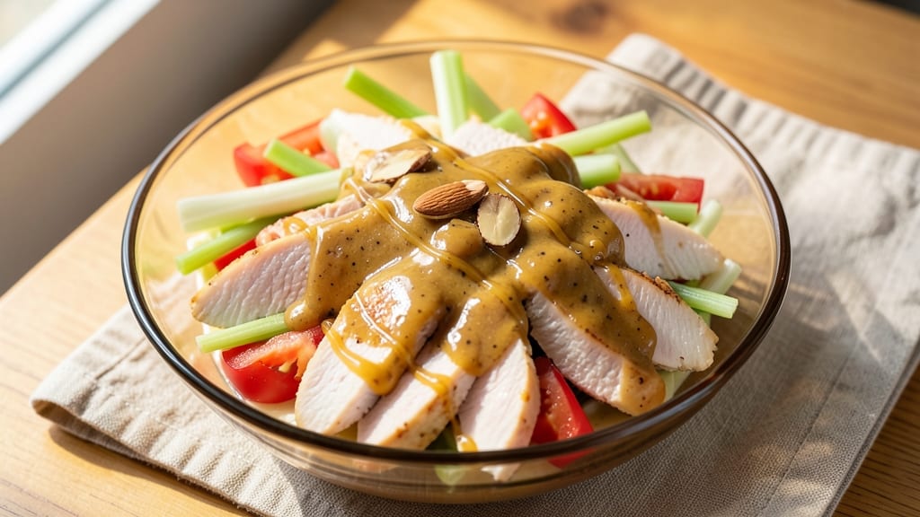 Amaretto Chicken Salad Recipe: Nutty Liquor Infusion With Crunchy Texture