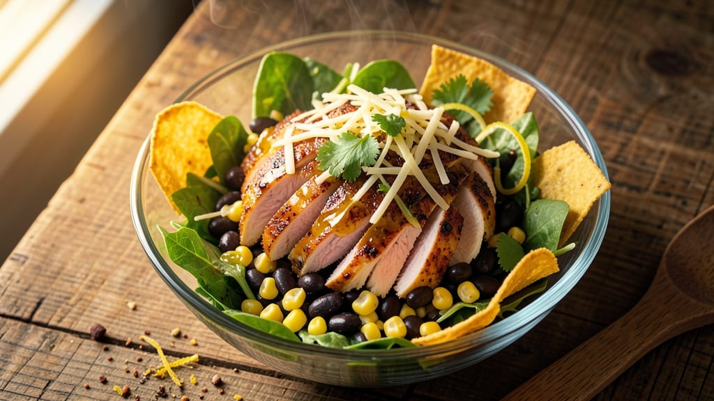Applebee's Southwest Chicken Salad Recipe: Crispy Chicken and Creamy Avocado Twist