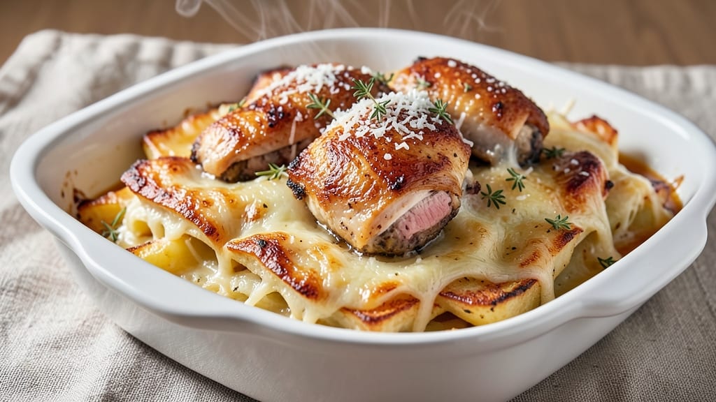 Betty Crocker Au Gratin Potatoes Chicken Recipe: Crispy Top, Melty Cheese Layers
