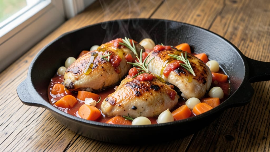 Betty Crocker Chicken Cacciatore Recipe: Tomato-Braised Simplicity With Herbed Crisp