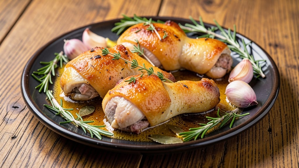 Boiled Chicken Legs Recipe: Herbed White Wine Simmer for Tender, Flavorful Results