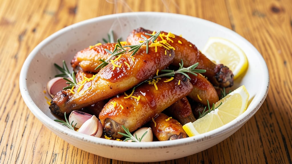 Boiled Chicken Wings Recipe: Herby Lemon Zest for Juicy, Light Bites