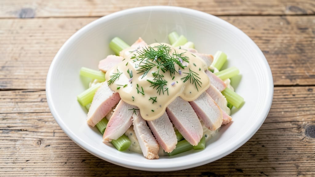 Au Bon Pain Chicken Salad Recipe: Herb-Infused Mayonnaise with Crispy Croutons