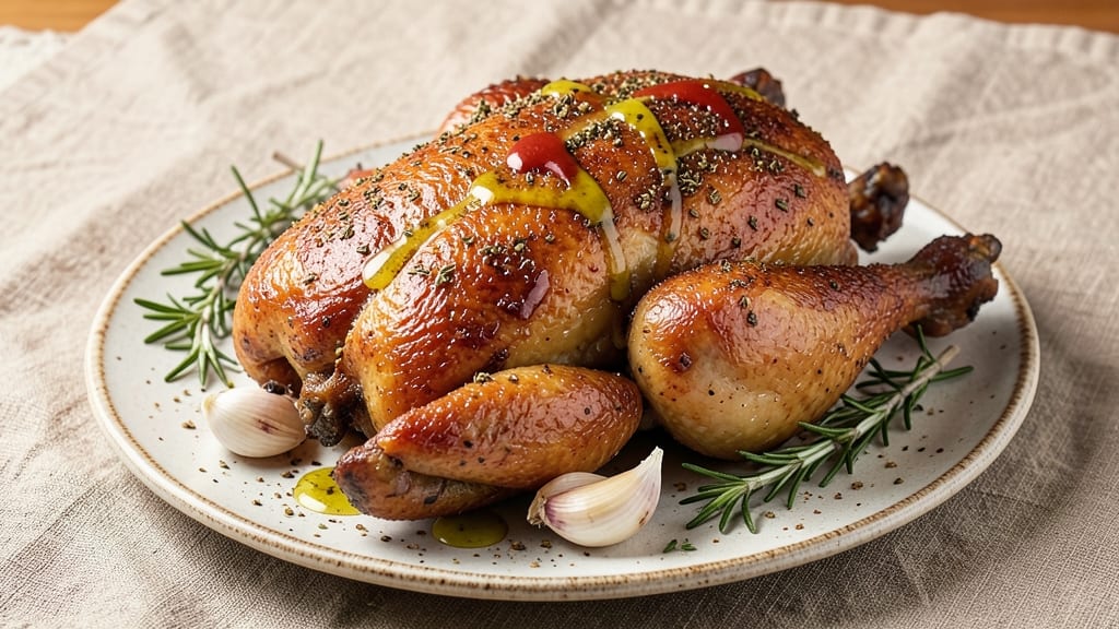 African Roast Chicken Recipe: Za'atar Crunch Meets Foil-Sealed Juice Lock