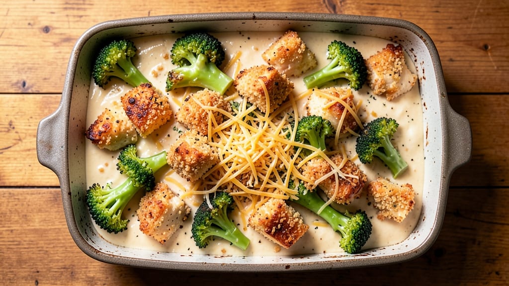 Campbell's Chicken and Broccoli Bake Recipe: One-Pan Creamy Crisp Magic
