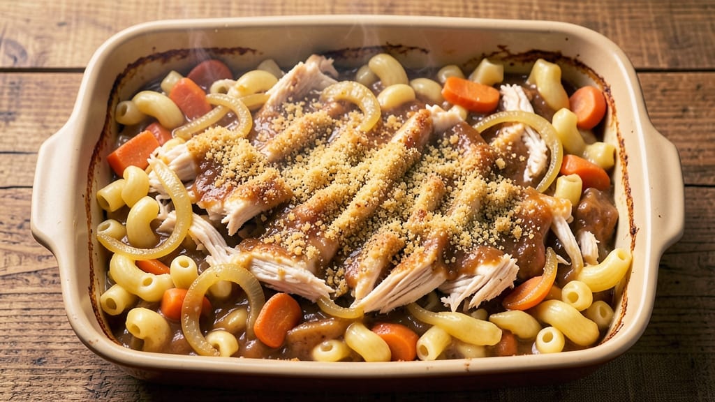 Canned Chicken Casserole Recipe: One-Pot Creamy Crunch With Crispy Top