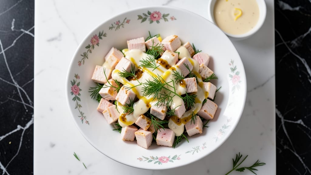 Albertsons Chicken Salad Recipe: Herb-Infused Creaminess With Crispy Croutons