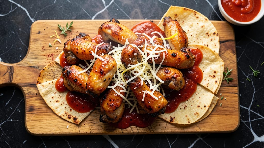 Anthony's Coal-Fired Pizza Chicken Wings Recipe: Smoky Char and Crispy Tortilla Crunch