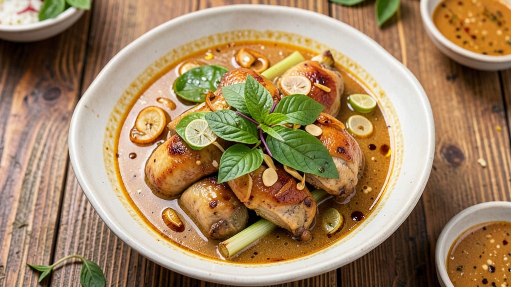 Authentic Chicken Panang Curry Recipe: Bold Peanut-Kissed Spice with Thai Herbs