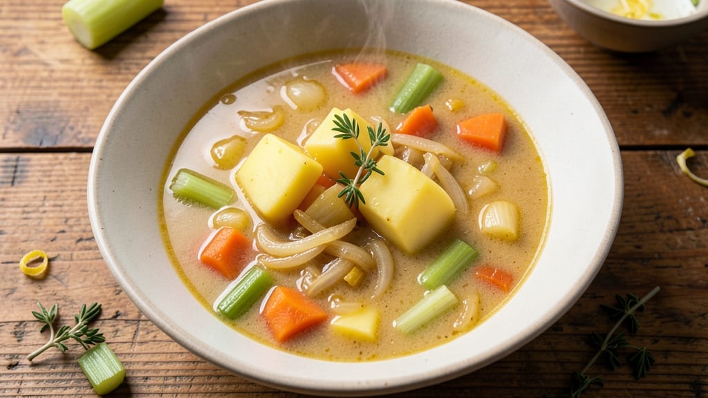 Basic Potato Soup Recipe With Chicken Broth: Velvety Creaminess Without the Heavy Cream