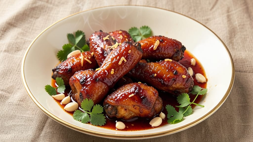Baked Chinese Chicken Wings Recipe: Five-Spice Glaze That Caramelizes to Crunch