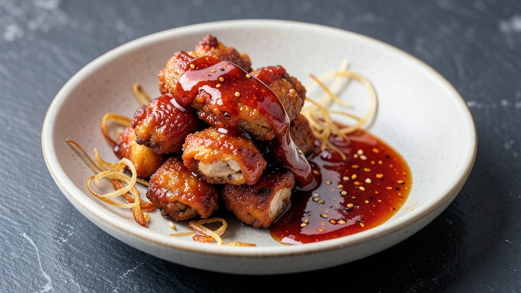 Asian Fried Chicken Sauce Recipe: Sweet-Spicy Umami Drizzle for Crispy Bites