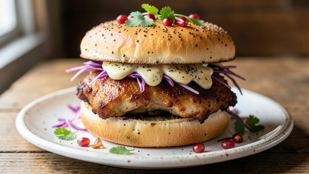 Bakesale Betty's Fried Chicken Sandwich Recipe: Za'atar Crust Meets Foil-Sealed Juice Lock