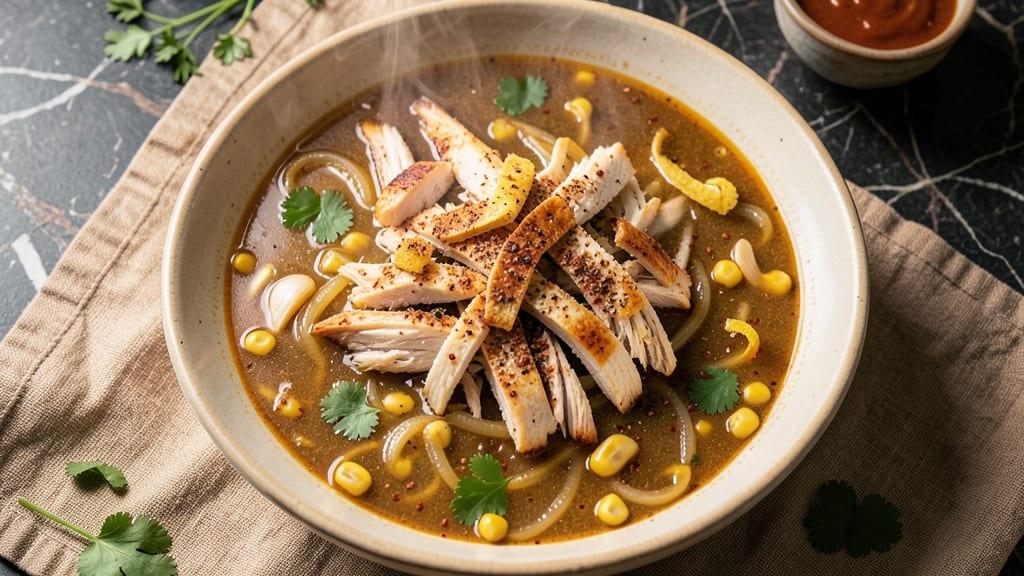 Authentic Mexican Chicken Tortilla Soup Recipe: Slow-Cooker Spice-Infused Depth in One Pot