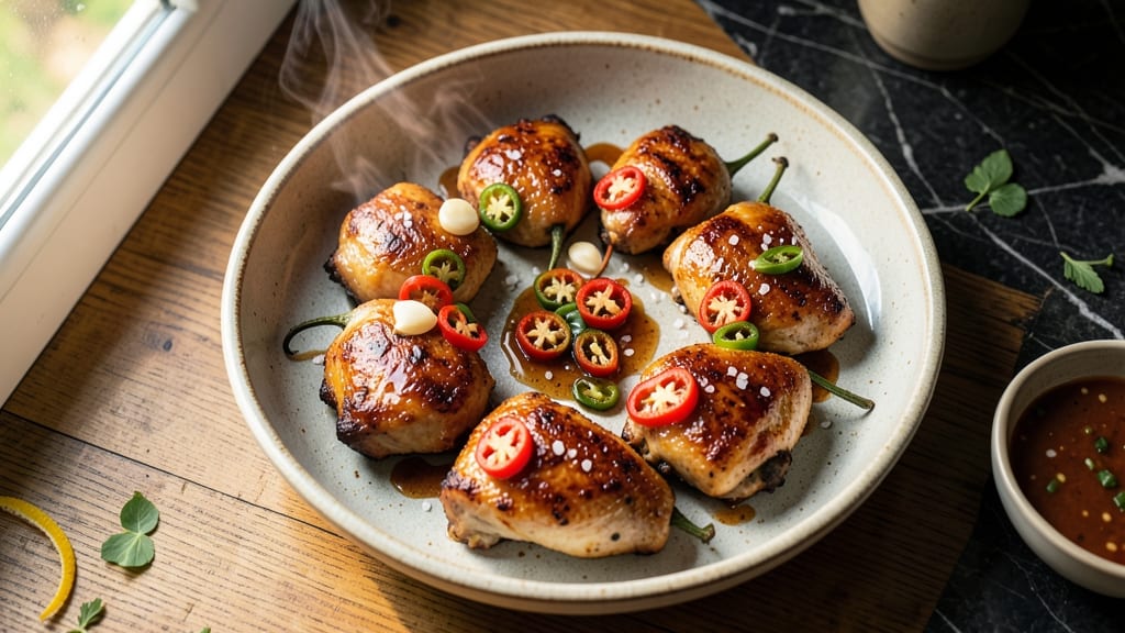 Baked Jalapeño Chicken Recipe: Spicy-Sweet Crisp With Foil-Sealed Juice Lock