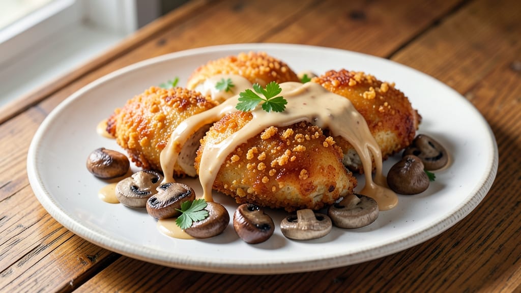 Original Kellogg's Cornflake Chicken Recipe: Crunchy Top, Creamy Mushroom Bliss