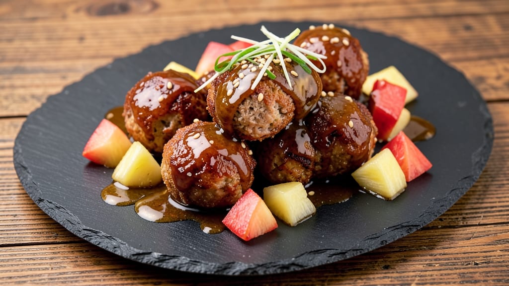 Trader Joe's Pineapple Teriyaki Chicken Meatballs Recipe: Sweet-Tangy Glaze with Juicy Bites